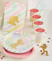 Rainbow Unicorn Party Supplies, Unicorn Decorations and Ideas